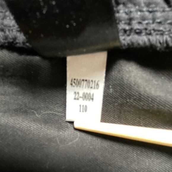 NWT WHBM Black Crop Pants Sz 10 Rhinestone Stud Cargo Style Embellished - Picture 12 of 15